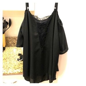 Lace Inset Blouse
